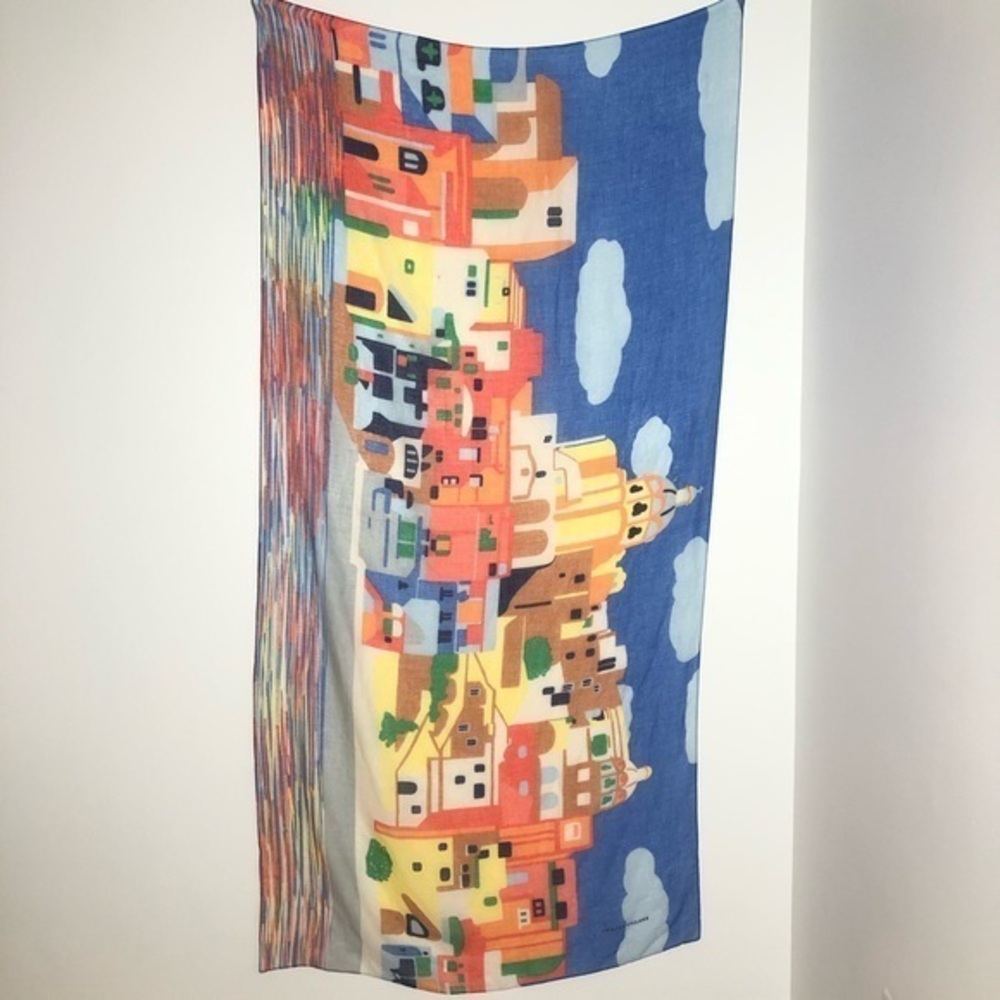 Printed Village Italia Scarf